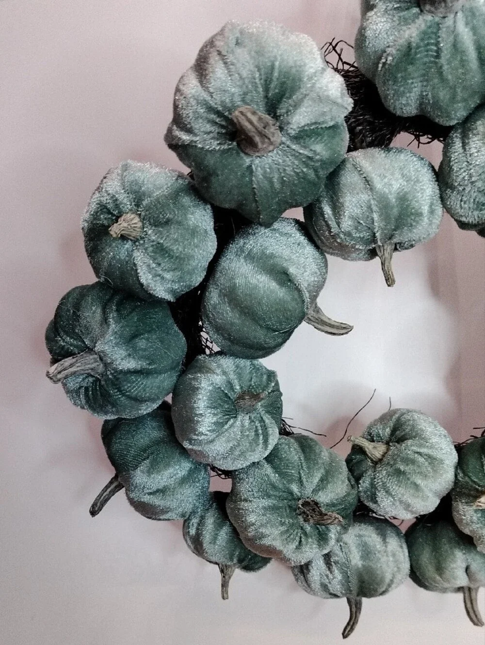 Velvet Teal Pumpkin 9